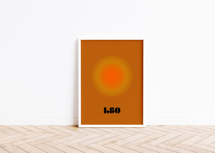 Aura Art Print - Leo