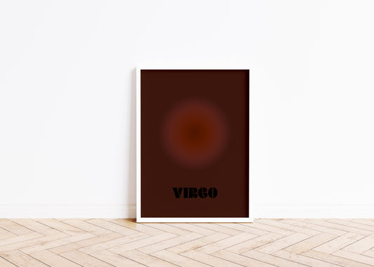 Aura Art Print - Virgo