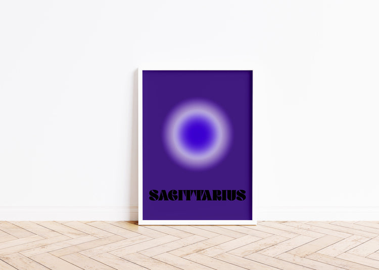 Aura Art Print - Sagittarius