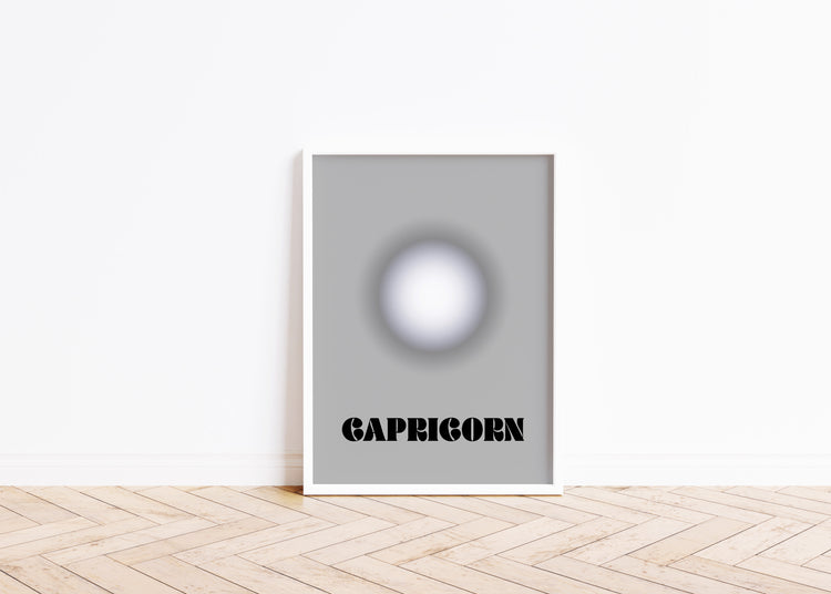 Aura Art Print - Capricorn