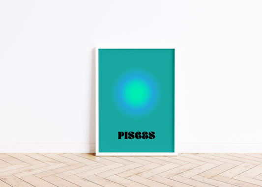 Aura Art Print - Pisces