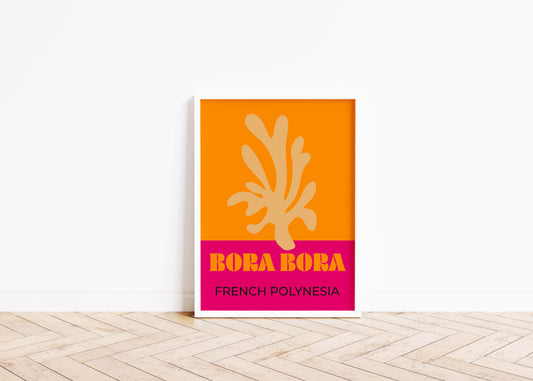 Bora Bora Travel Art Print