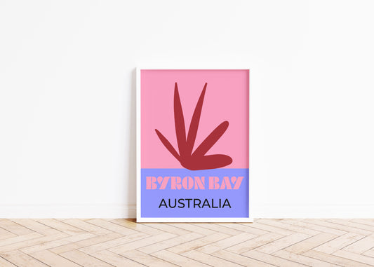 Byron Bay Australia Travel Art Print