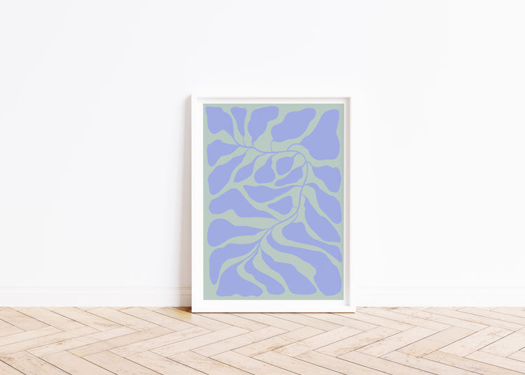 Contemporary Floral Art Print #06