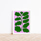 Green Leaf Wall Art | Milkshakeliving