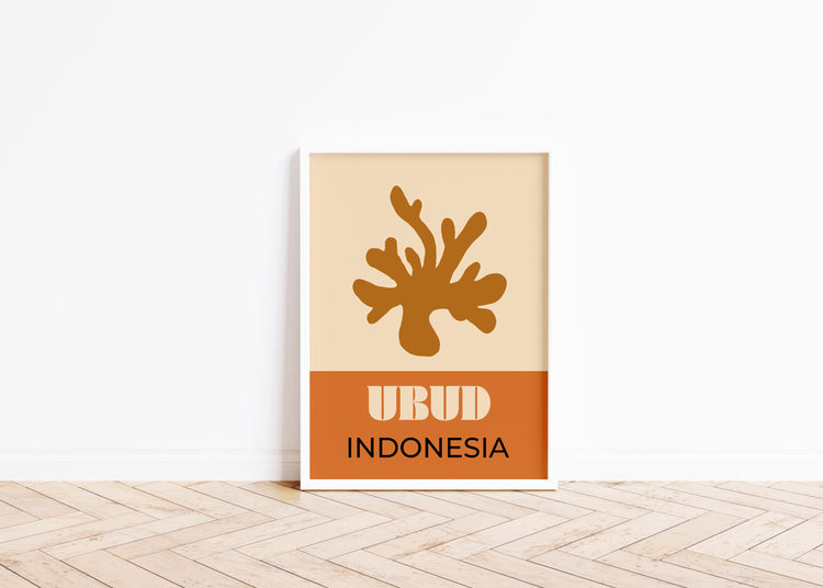 Ubud Indonesia Travel Art Print