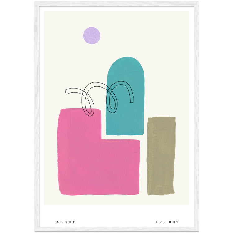 Abode No. 002 Abstract Art Print