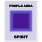 Aura Purple Spirit Art Print