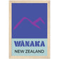 Wanaka New Zealand Travel Art Print