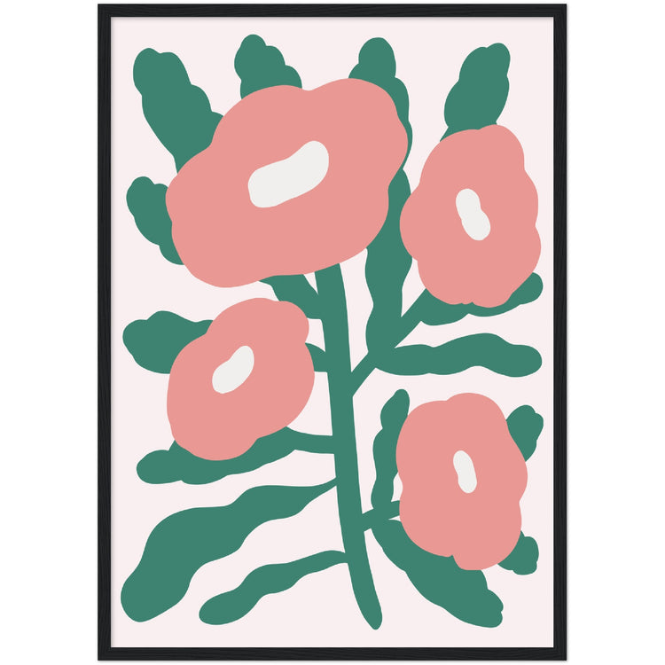 Contemporary Floral Art Print #10