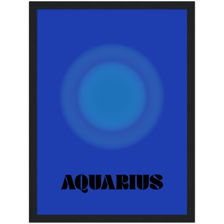 Aura Art Print - Aquarius