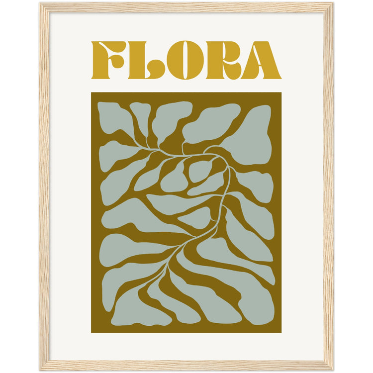 Contemporary Floral Art Print #07