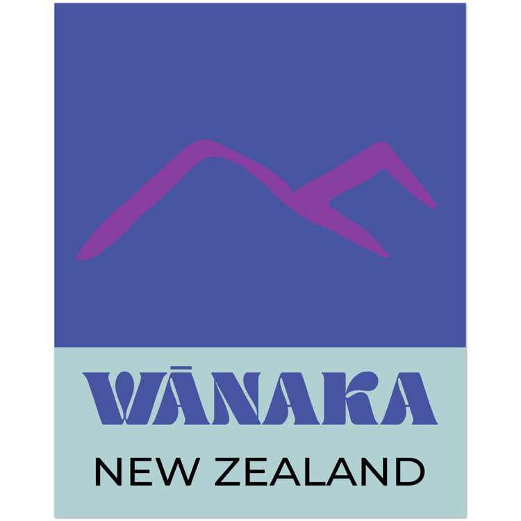 Wanaka New Zealand Travel Art Print