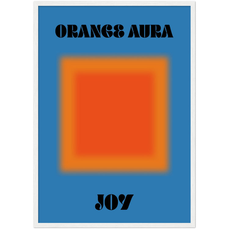 Aura Orange Joy Art Print