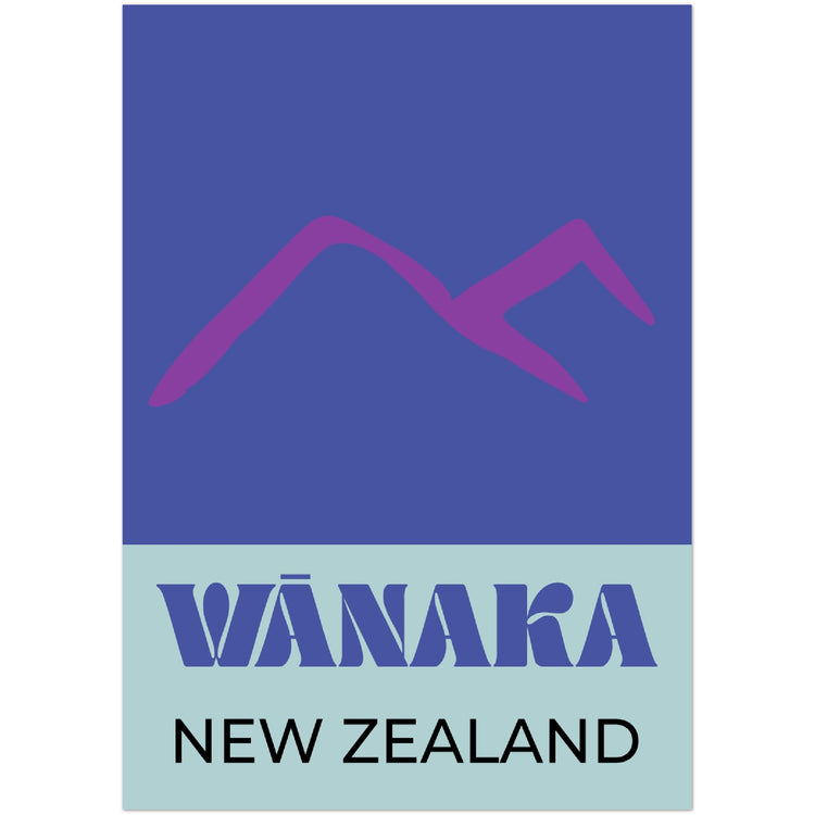 Wanaka New Zealand Travel Art Print