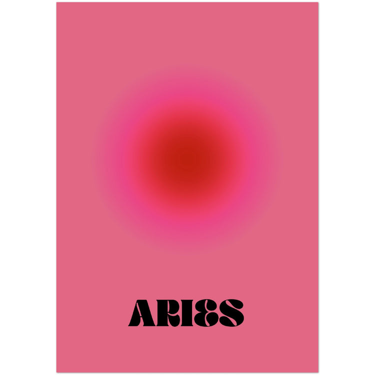 Aura Art Print - Aries