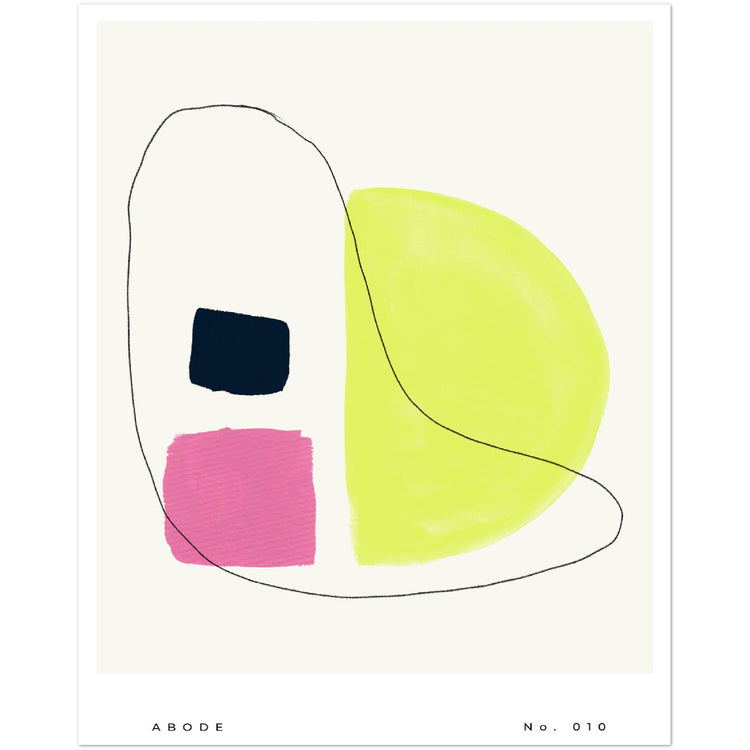 Abode No. 010 Abstract Art Print