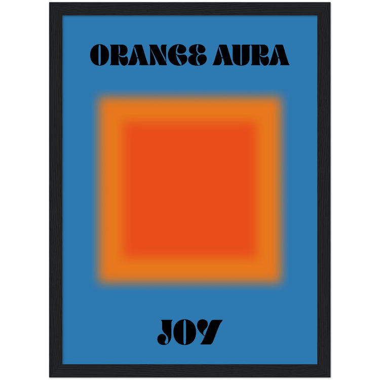 Aura Orange Joy Art Print