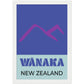 Wanaka New Zealand Travel Art Print