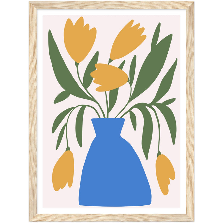 Contemporary Floral Art Print #02