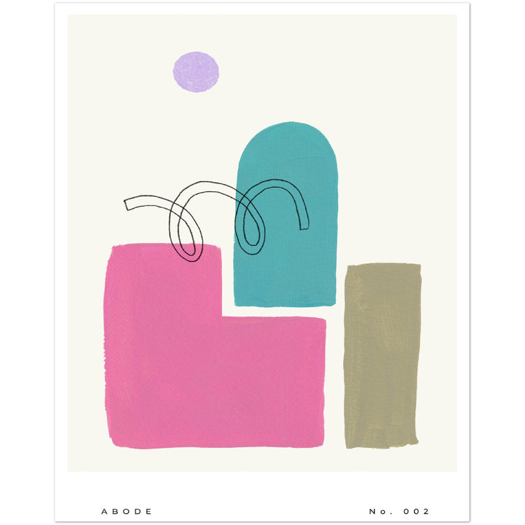 Abode No. 002 Abstract Art Print