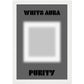 Aura White Purity Art Print