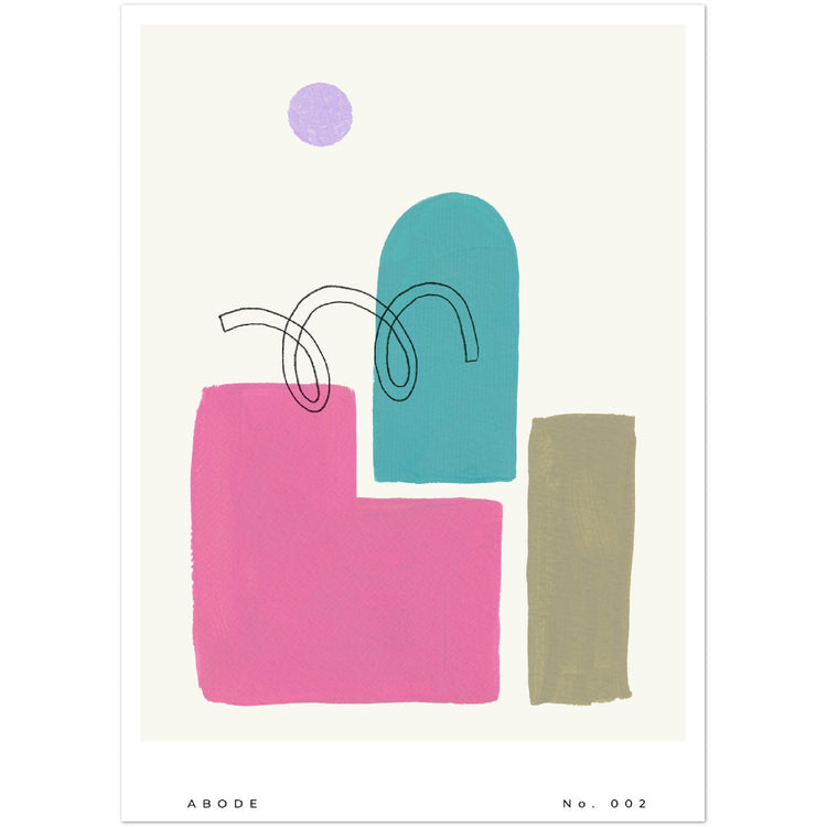 Abode No. 002 Abstract Art Print