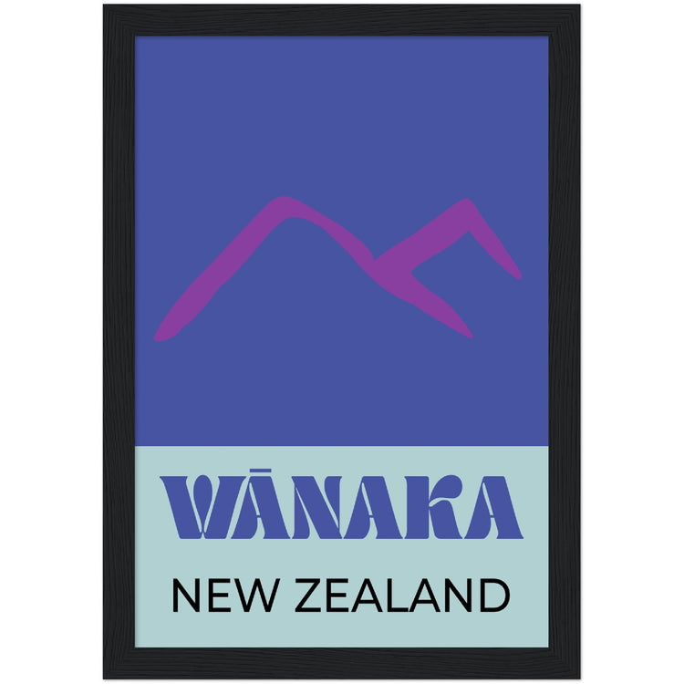 Wanaka New Zealand Travel Art Print