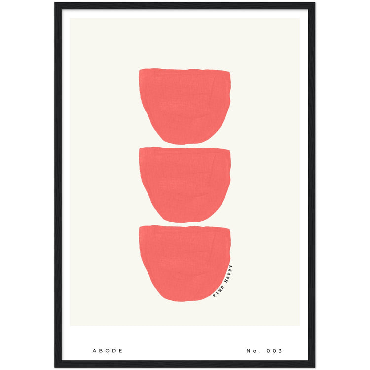 Abode No. 003 Abstract Art Print - Find Happy