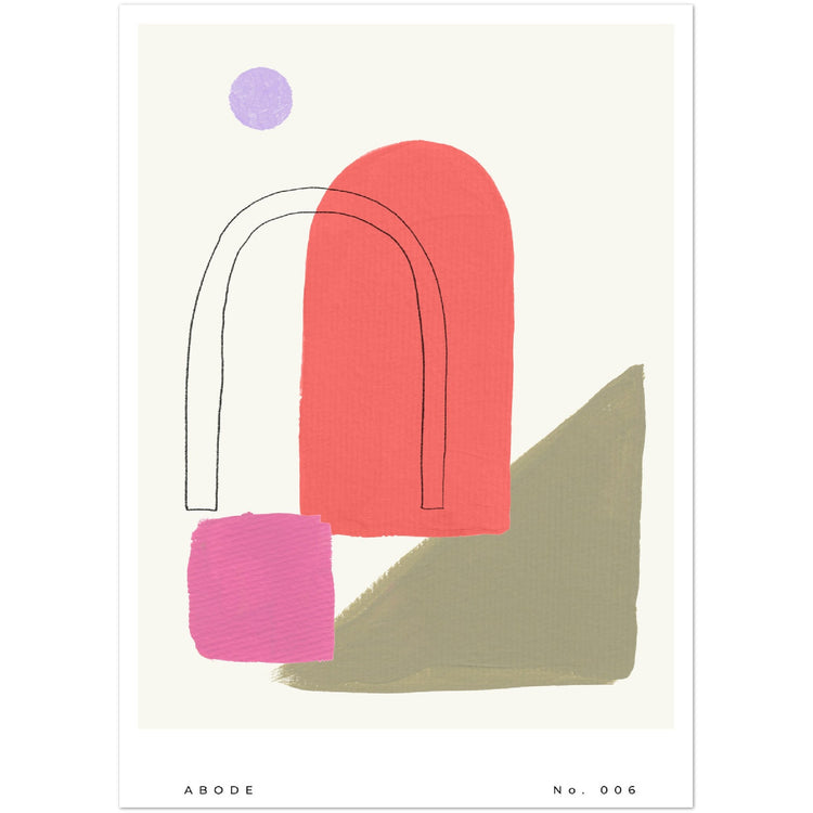 Abode No. 006 Abstract Art Print