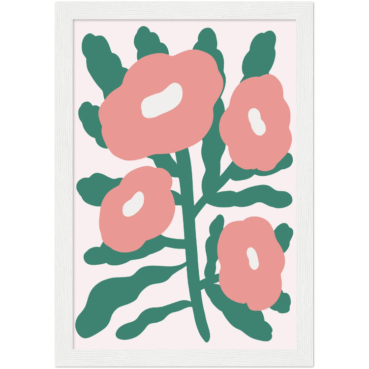 Contemporary Floral Art Print #10