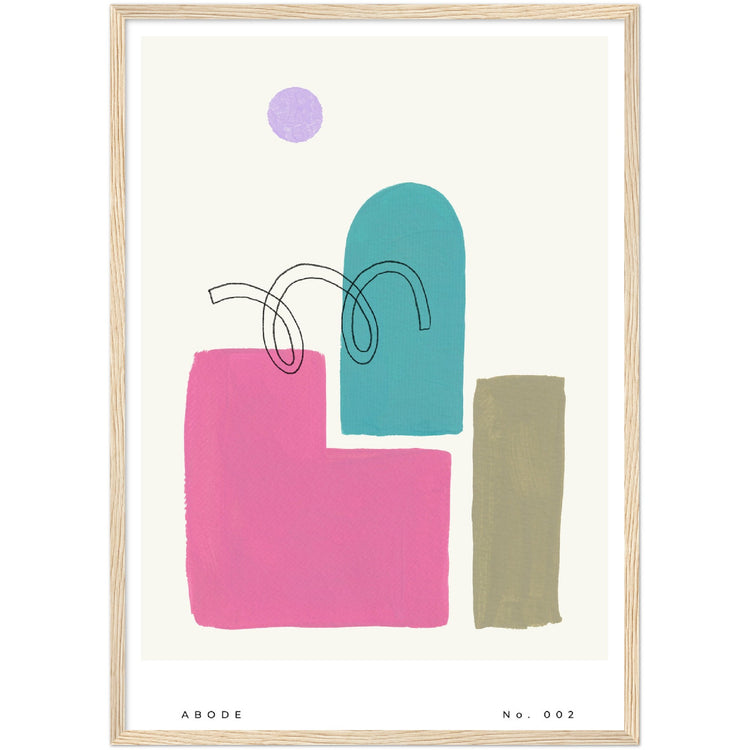 Abode No. 002 Abstract Art Print