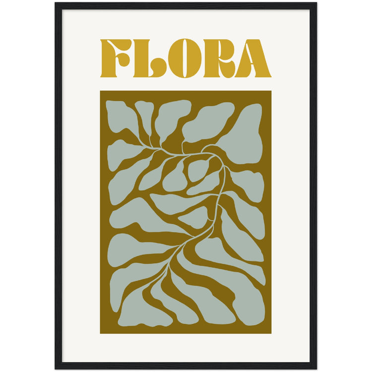 Contemporary Floral Art Print #07