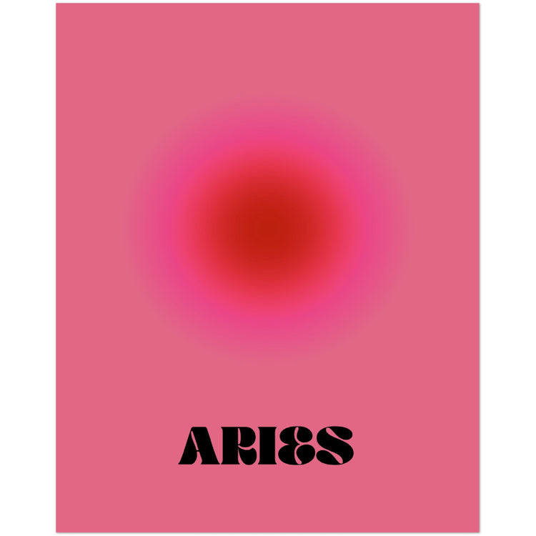 Aura Art Print - Aries