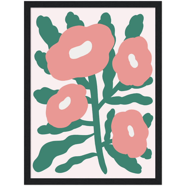 Contemporary Floral Art Print #10