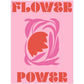 Flower Power Floral Art Print #04