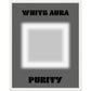 Aura White Purity Art Print