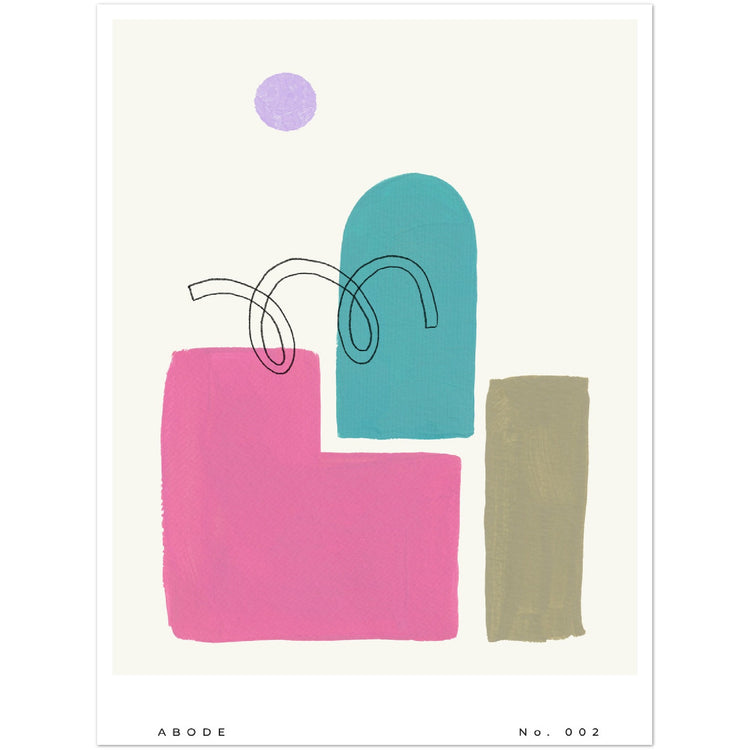 Abode No. 002 Abstract Art Print