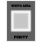 Aura White Purity Art Print