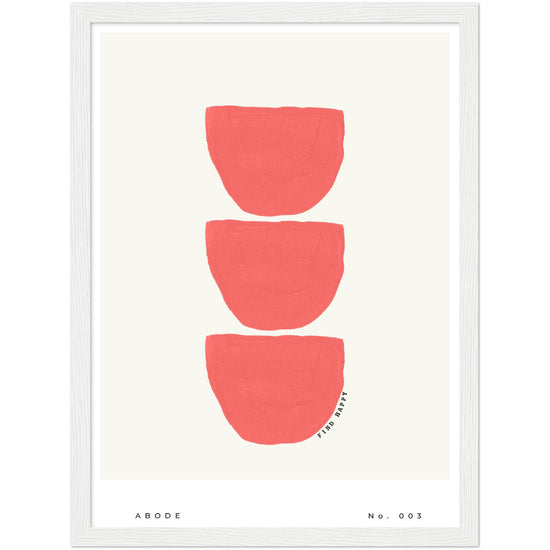 Find Happy Wall Art | Find Happy Art Print | Milkshakeliving