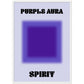 Aura Purple Spirit Art Print