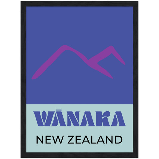 Wanaka New Zealand Travel Art Print