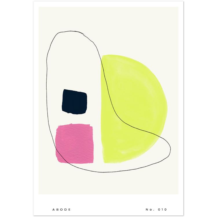 Abode No. 010 Abstract Art Print