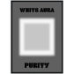 Aura White Purity Art Print