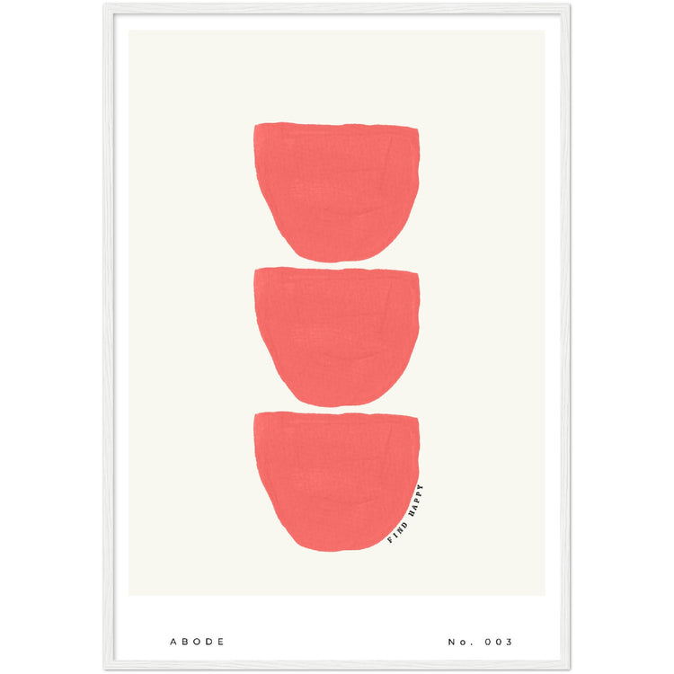 Find Happy Wall Art | Find Happy Art Print | Milkshakeliving