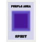 Aura Purple Spirit Art Print