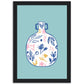 Contemporary Floral Vase Art Print