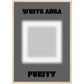 Aura White Purity Art Print