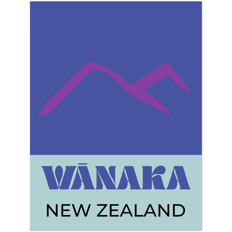 Wanaka New Zealand Travel Art Print