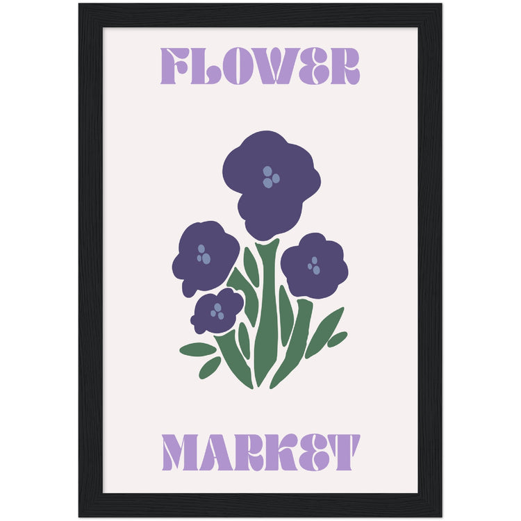 Contemporary Floral Art Print #15